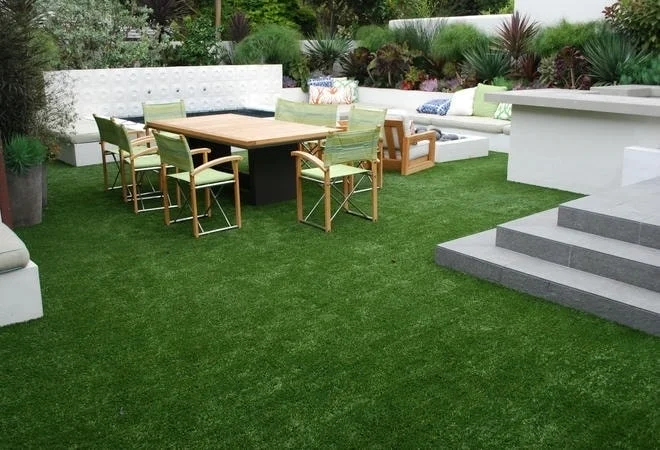 Durable outdoor grass mat carpet