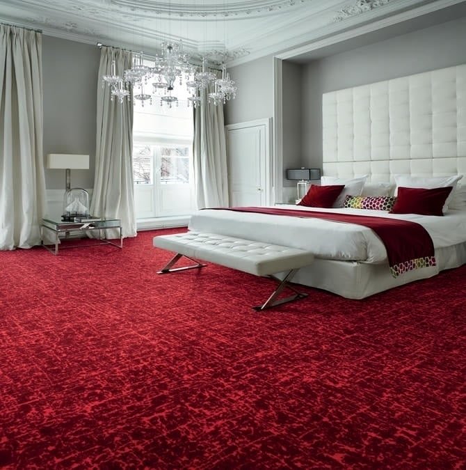 Red Bedroom Carpet
