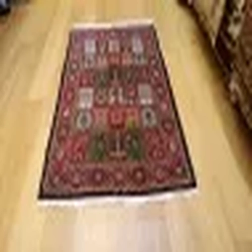 Vintage Bahktiari Persian Rug