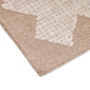 Lesley Zigzag Border Carpet