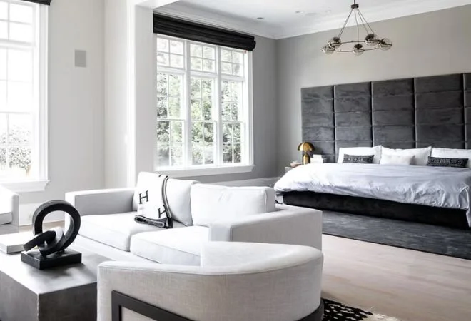 Plush bedroom carpet for comfort