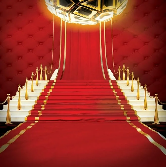 Red Stairway Carpet